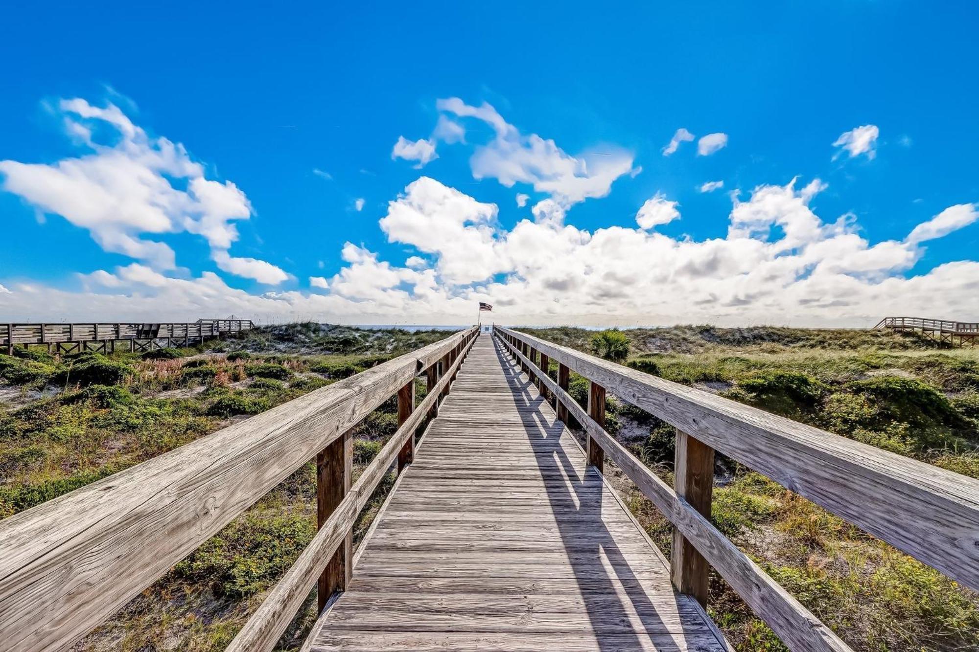 Beach Steps Away Condo フェルナンディーナ・ビーチ エクステリア 写真